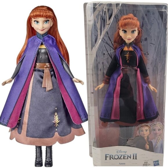 Disney Frozen II Princess Anna Doll 11” Tall Disney Princess Doll NIB - Picture 1 of 9